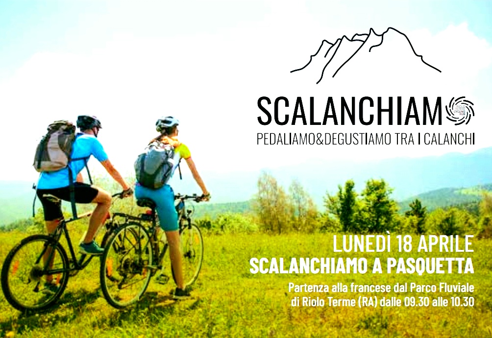 SCALANCHIAMO A PASQUETTA IN BICICLETTA CON PICNIC